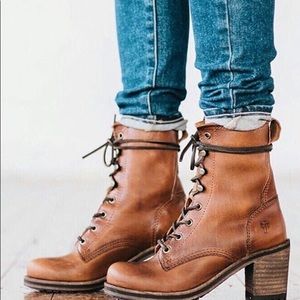 Timberland combat boots